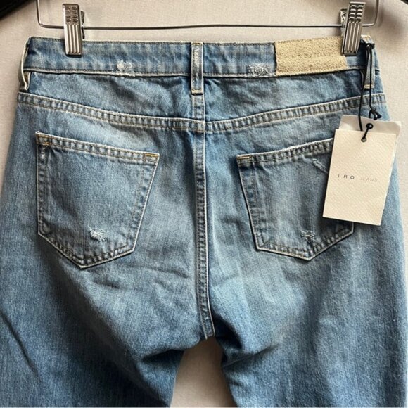 NWT IRO Garçon distressed denim jeans Sz 25 - Picture 3 of 14